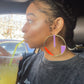 Figure Me Out Circle Drop Earrings