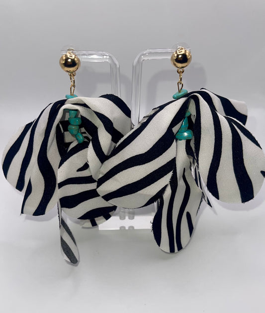 Equidae Striped Earrings