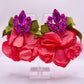 Pretty Petalons Crystal Drop Earrings