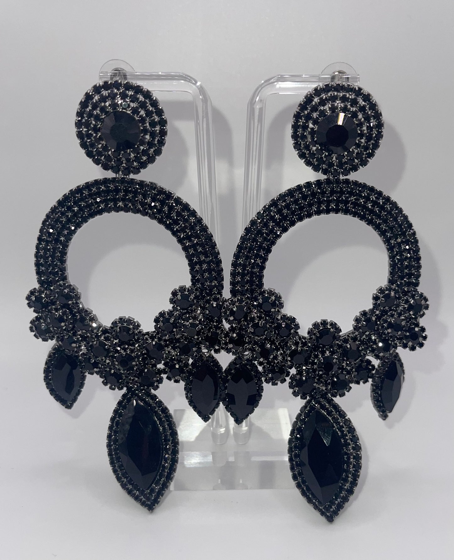 LUXE Cullinan Stone Chandelier Earrings