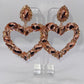 LUXE XOXO Heart Drop Earrings