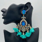 LUXE Boho Bride Petal Drop Earrings