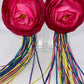 Rainbow Rosaholic Drop Earrings
