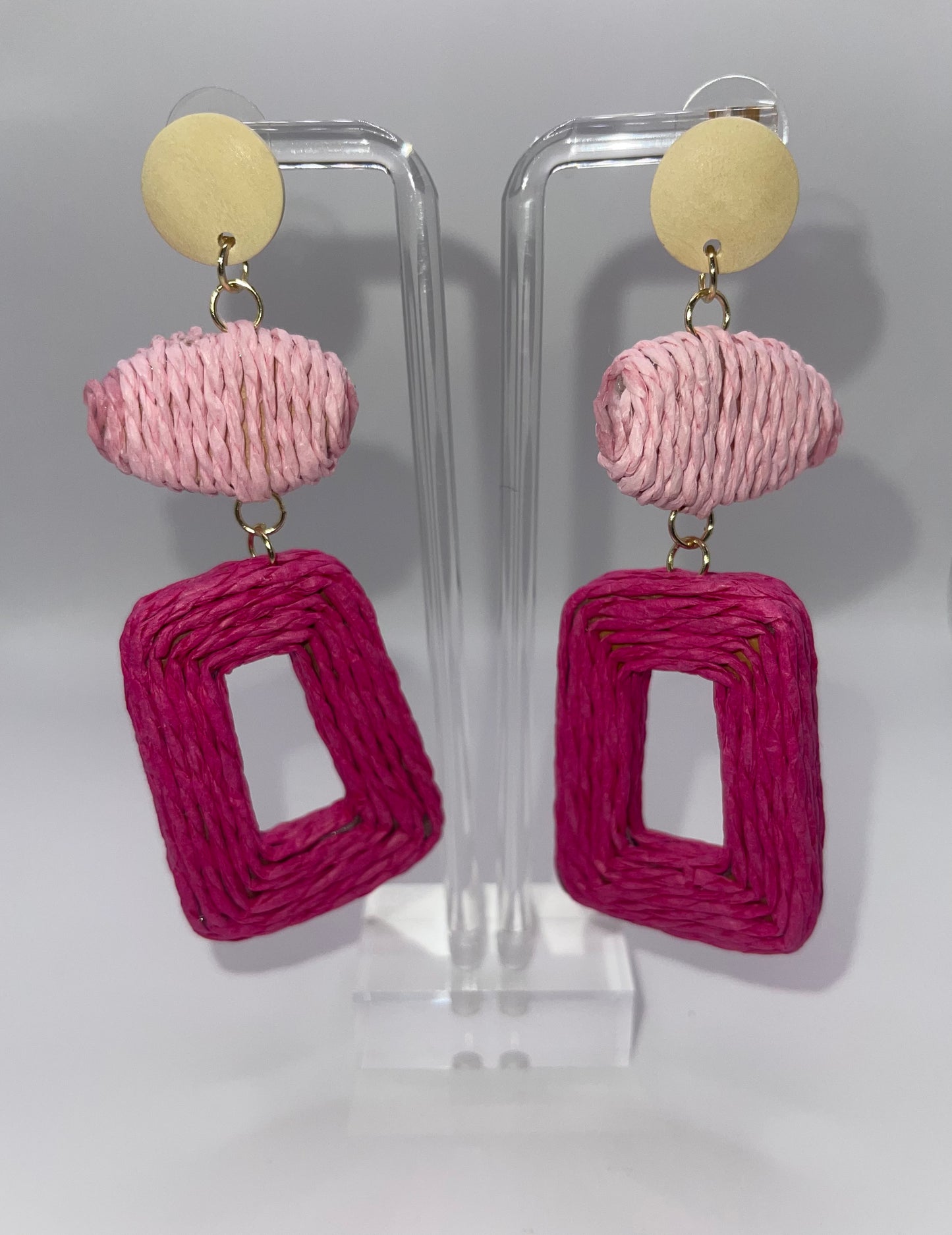 Woven Together Forever Drop Earrings