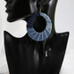 Denim Statement Necklace Set