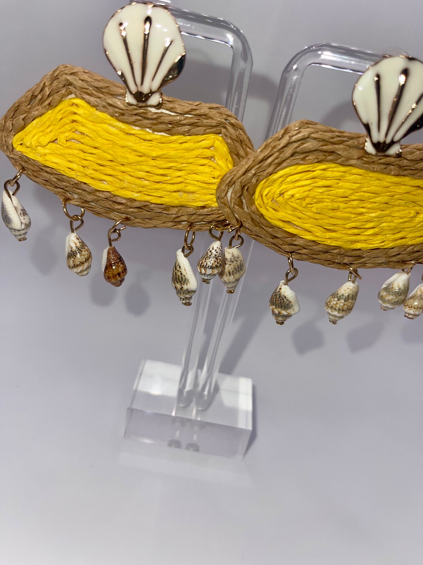 Under the SeaShell Drop Earrings