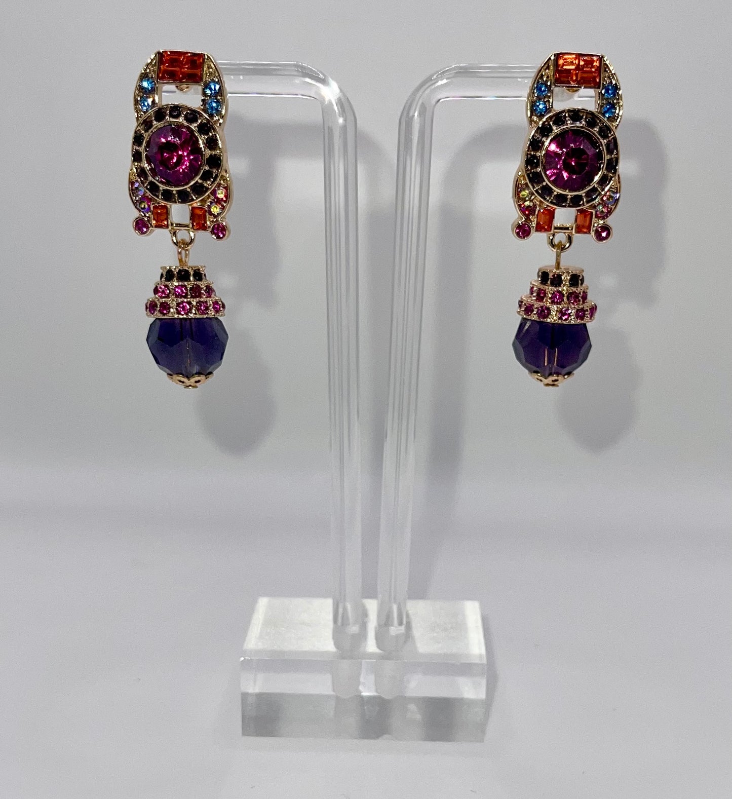 Cleopatra Gold Drop Earrings