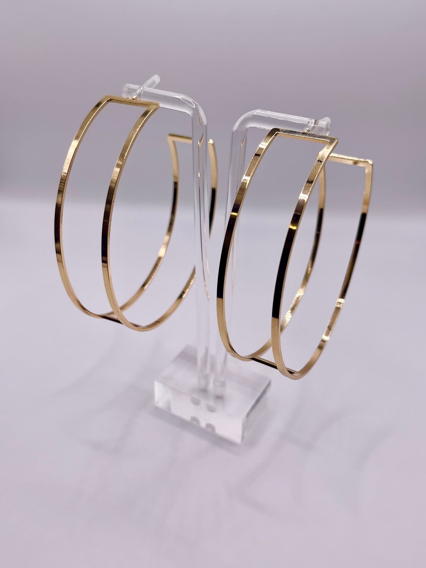 Going in Circles Cuff Hoop Earrings