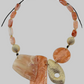 Summer Peach Statement Necklace