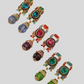 Cleopatra Gold Drop Earrings
