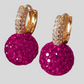 In a Barbie World Crystal Earrings
