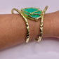 Still Jaded Gold Bangle
