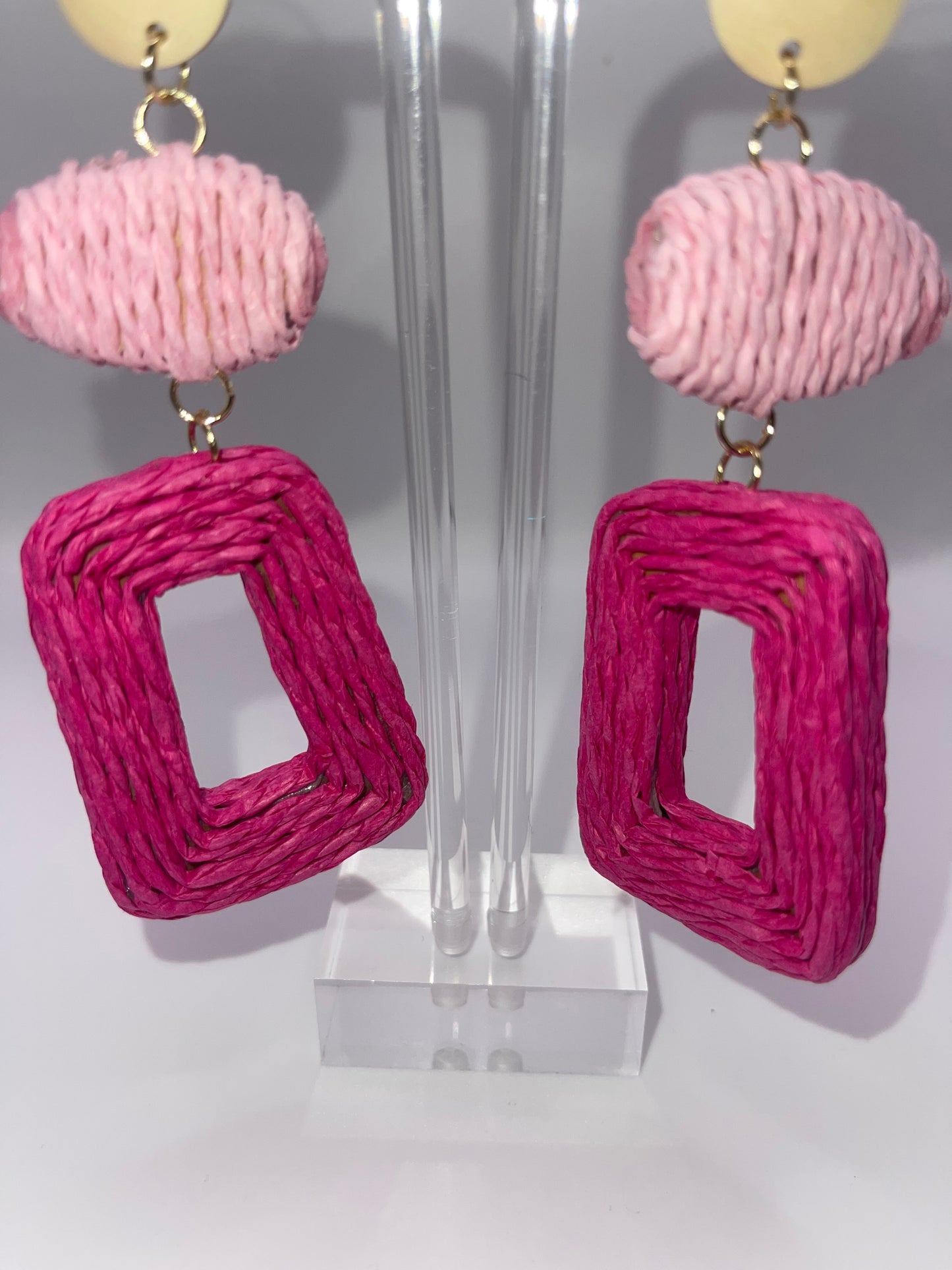 Woven Together Forever Drop Earrings