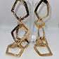 Sneaky Link Gold Drop Earrings