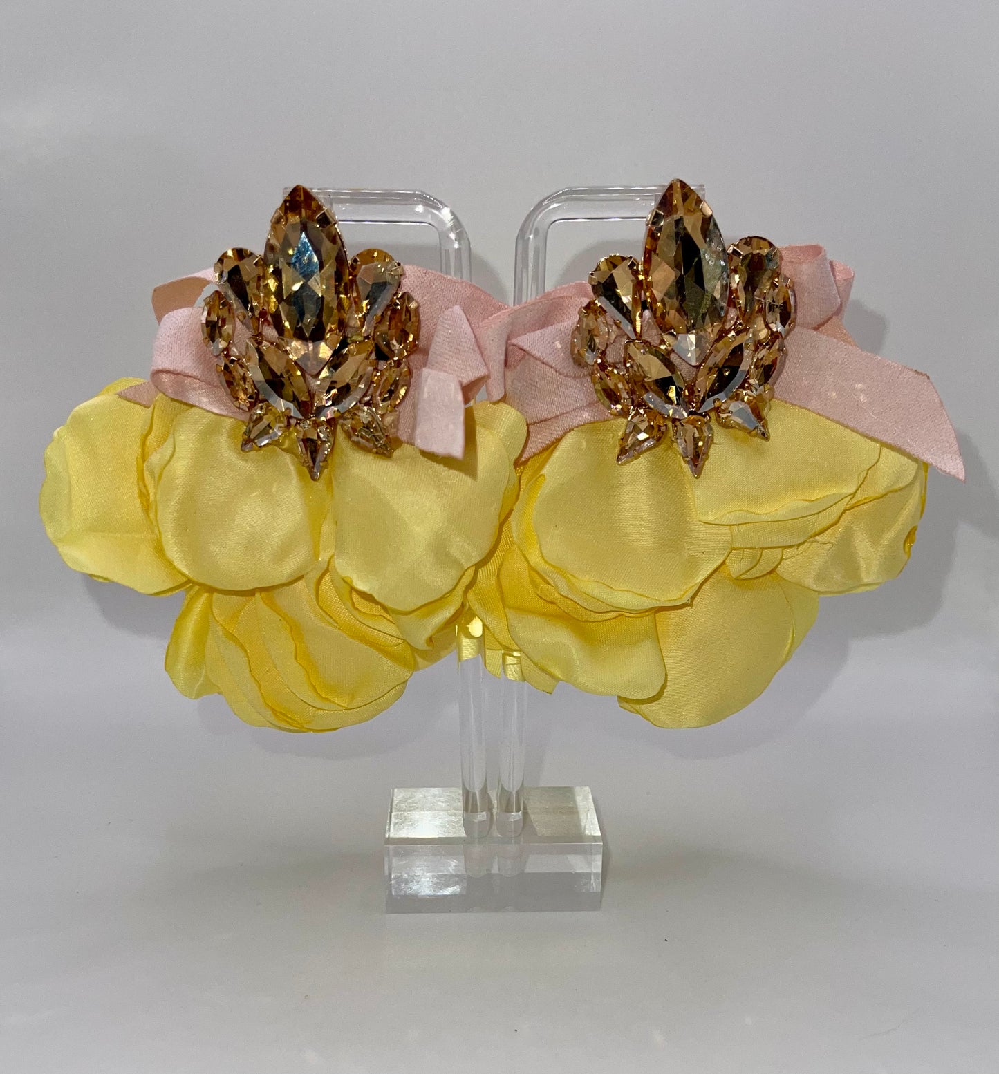 Pretty Petalons Crystal Drop Earrings