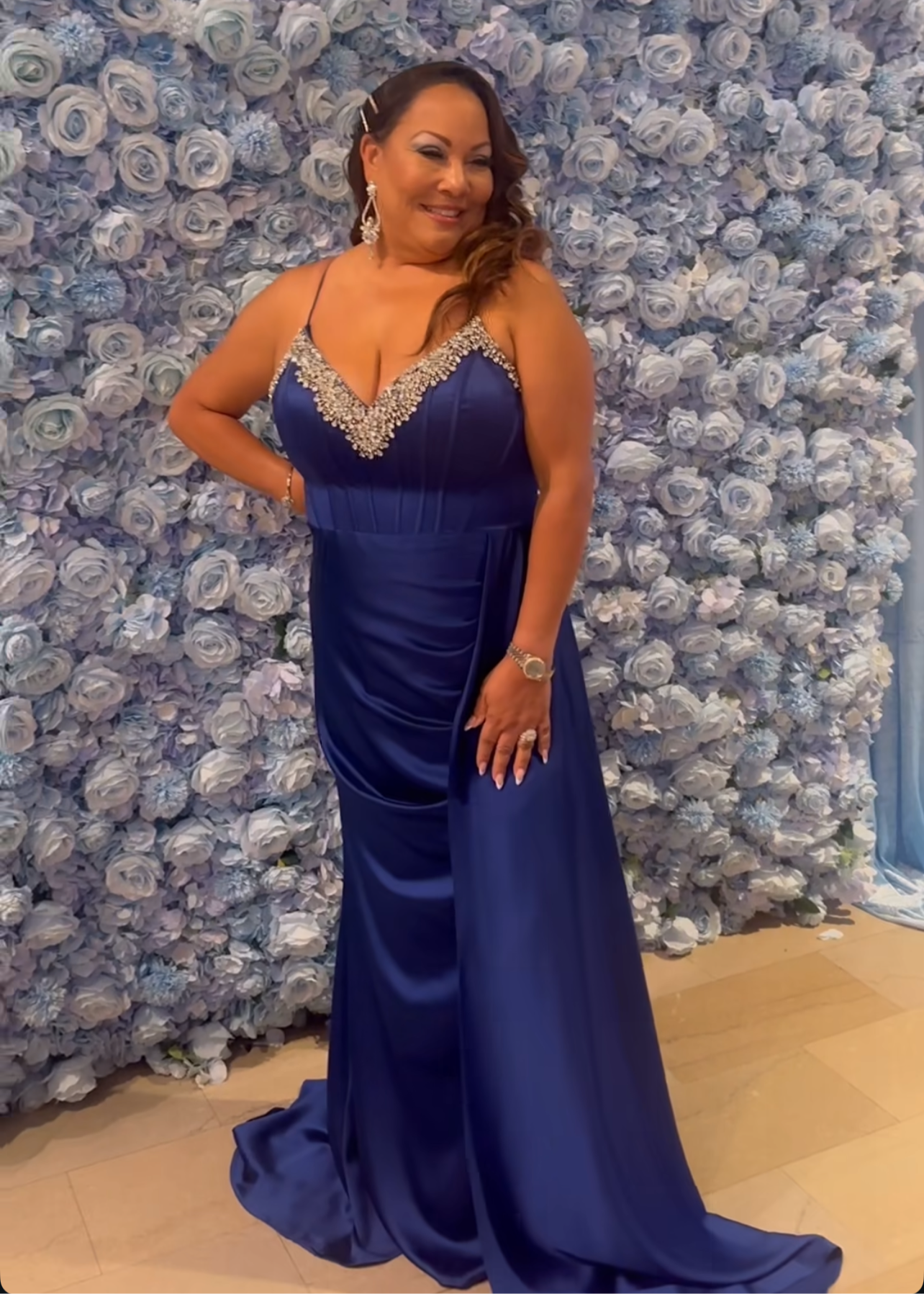 LUXE Droplet Chandelier Earrings