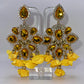 LUXE Petal Pusher Drop Earrings
