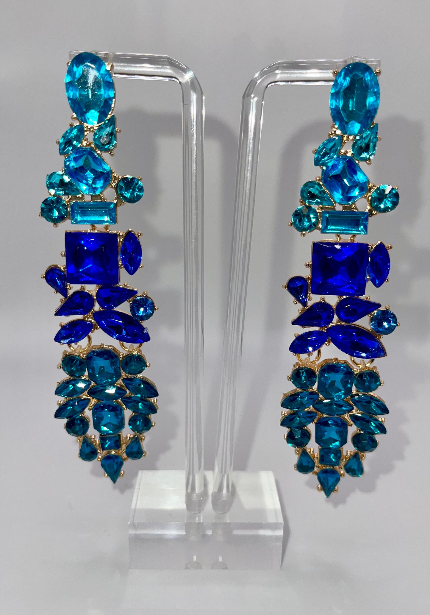 LUXE Throw Shade Ombré Drop Earrings