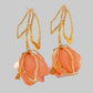 Two Lips Drop Earrings