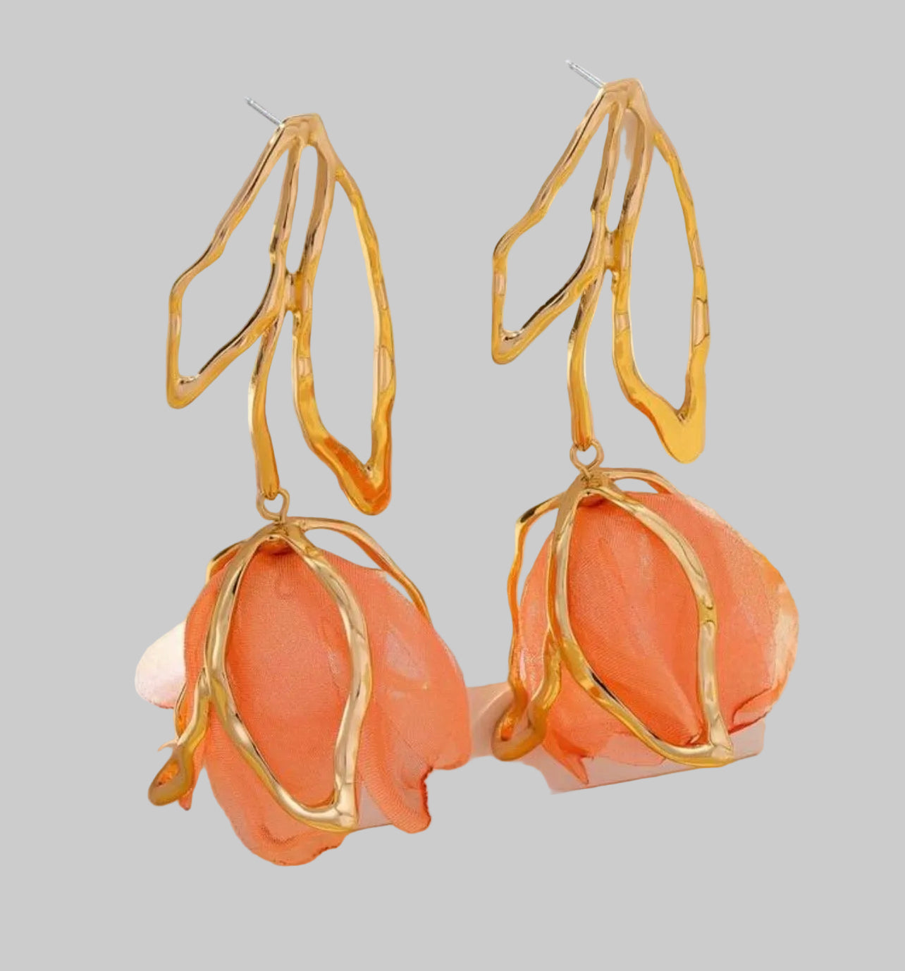 Two Lips Drop Earrings