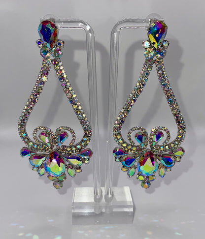 LUXE Droplet Chandelier Earrings