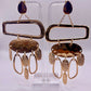 Melanin Pride Gold Drop Earrings