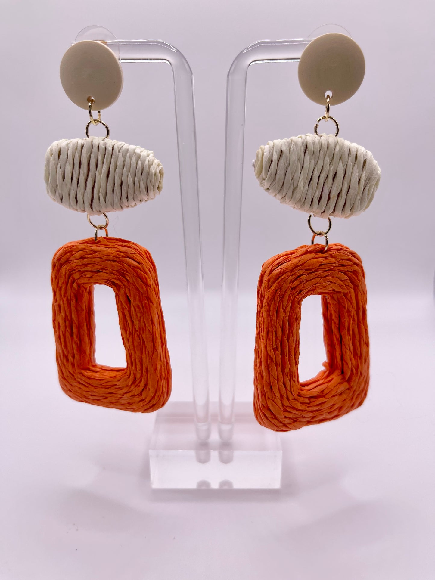 Woven Together Forever Drop Earrings