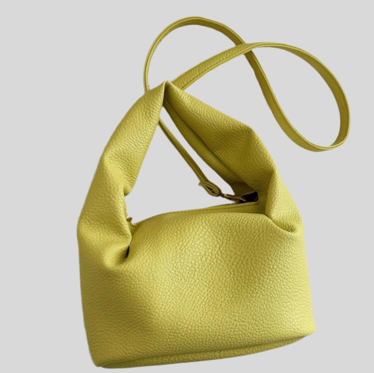 Fun-Sized Faux Leather Handbag