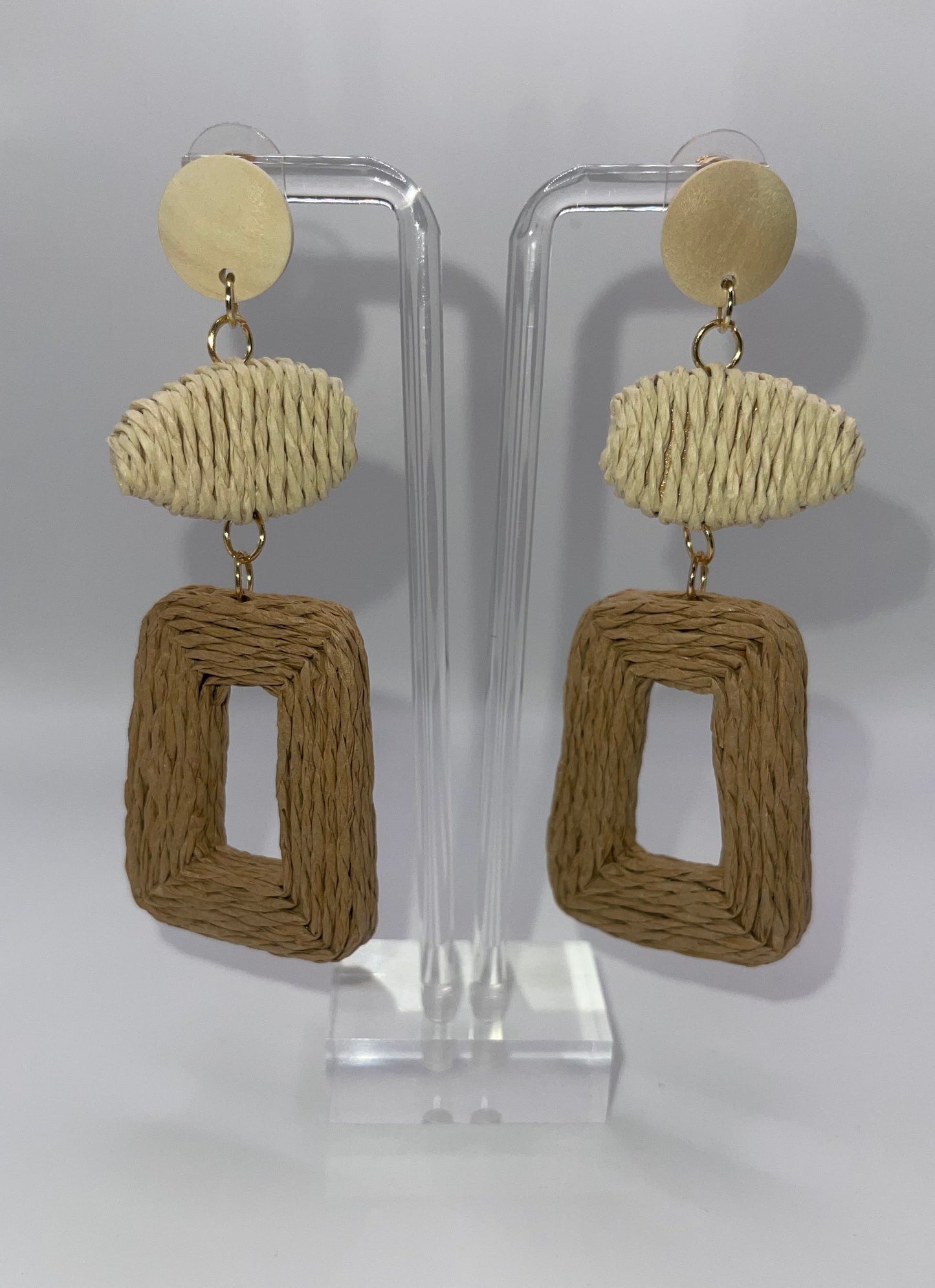 Woven Together Forever Drop Earrings