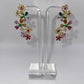 Floral Bouquet Cuff Earrings