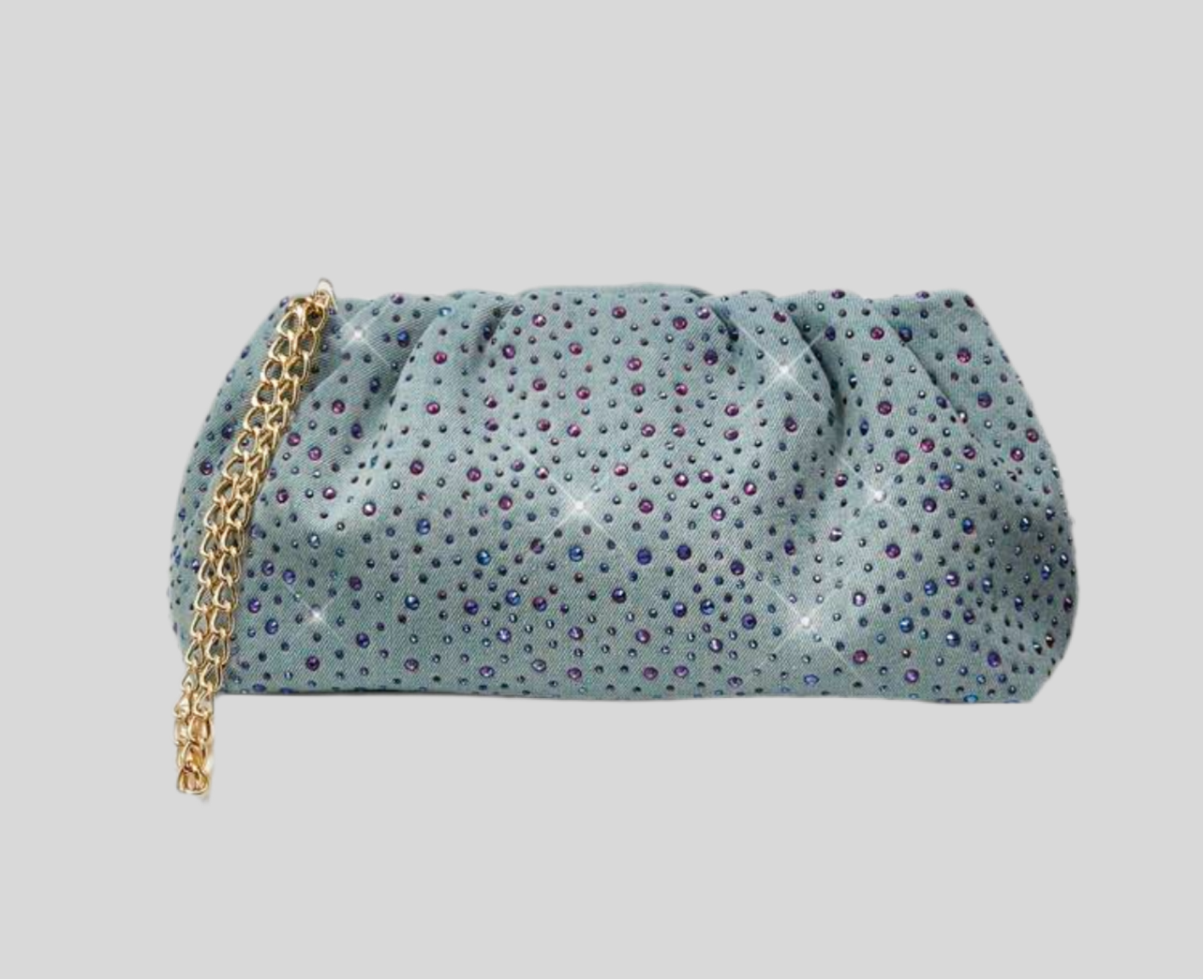 Diamanté Demim Handbag