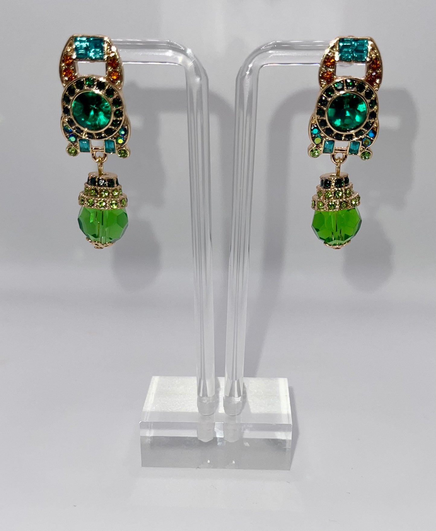 Cleopatra Gold Drop Earrings
