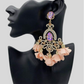 LUXE Boho Bride Petal Drop Earrings