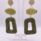 Woven Together Forever Drop Earrings