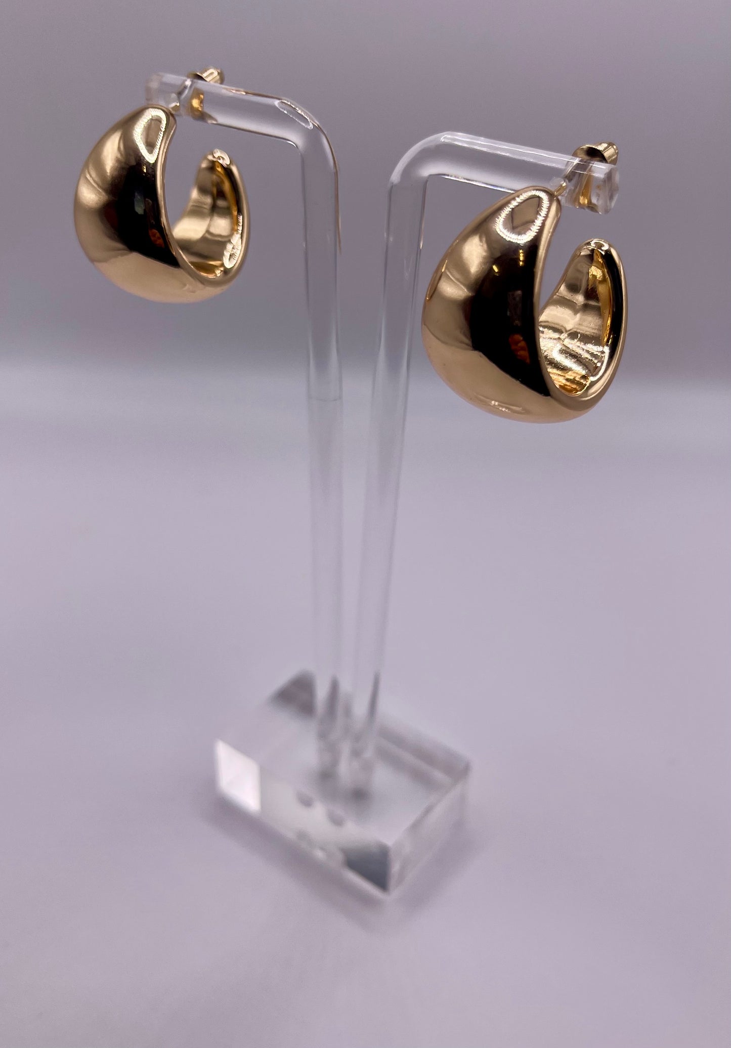 Curly Girl Cuff Earrings