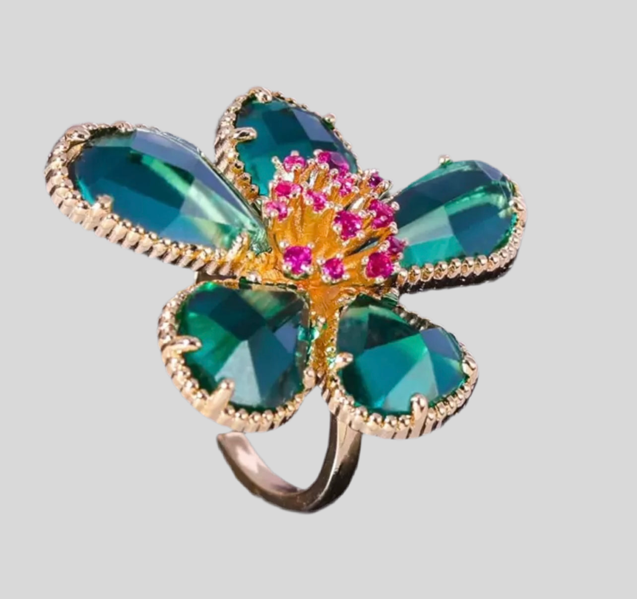 Tropical Flower Ring