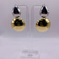 Two-Tone Drip Drop Earrings