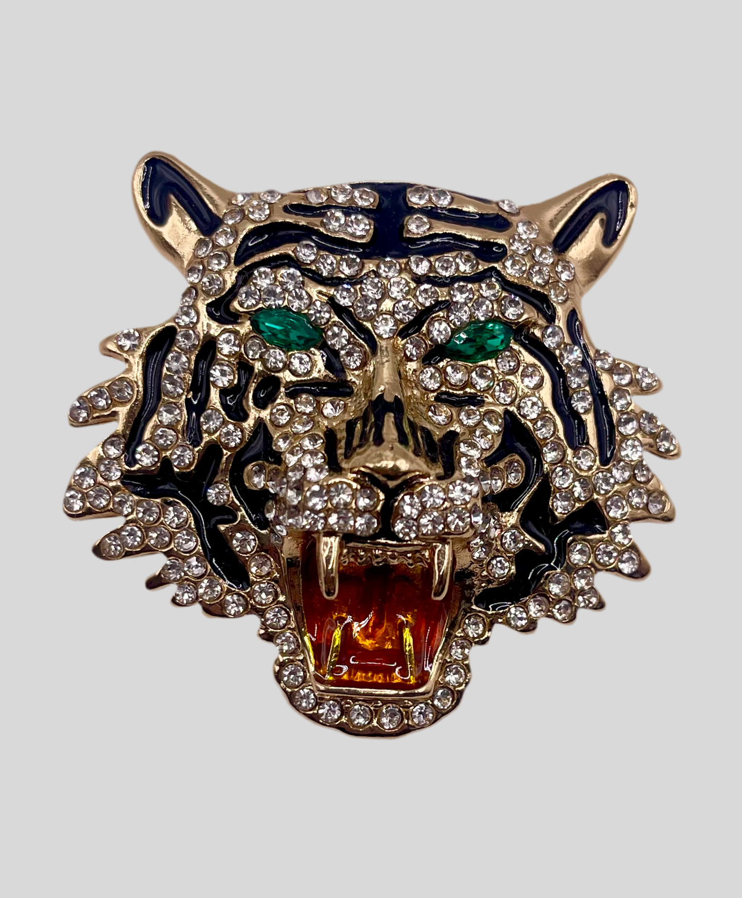 Queen Brooch - Tiger