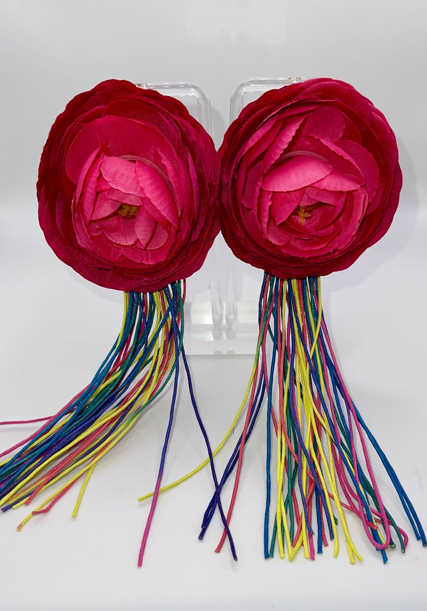 Rainbow Rosaholic Drop Earrings