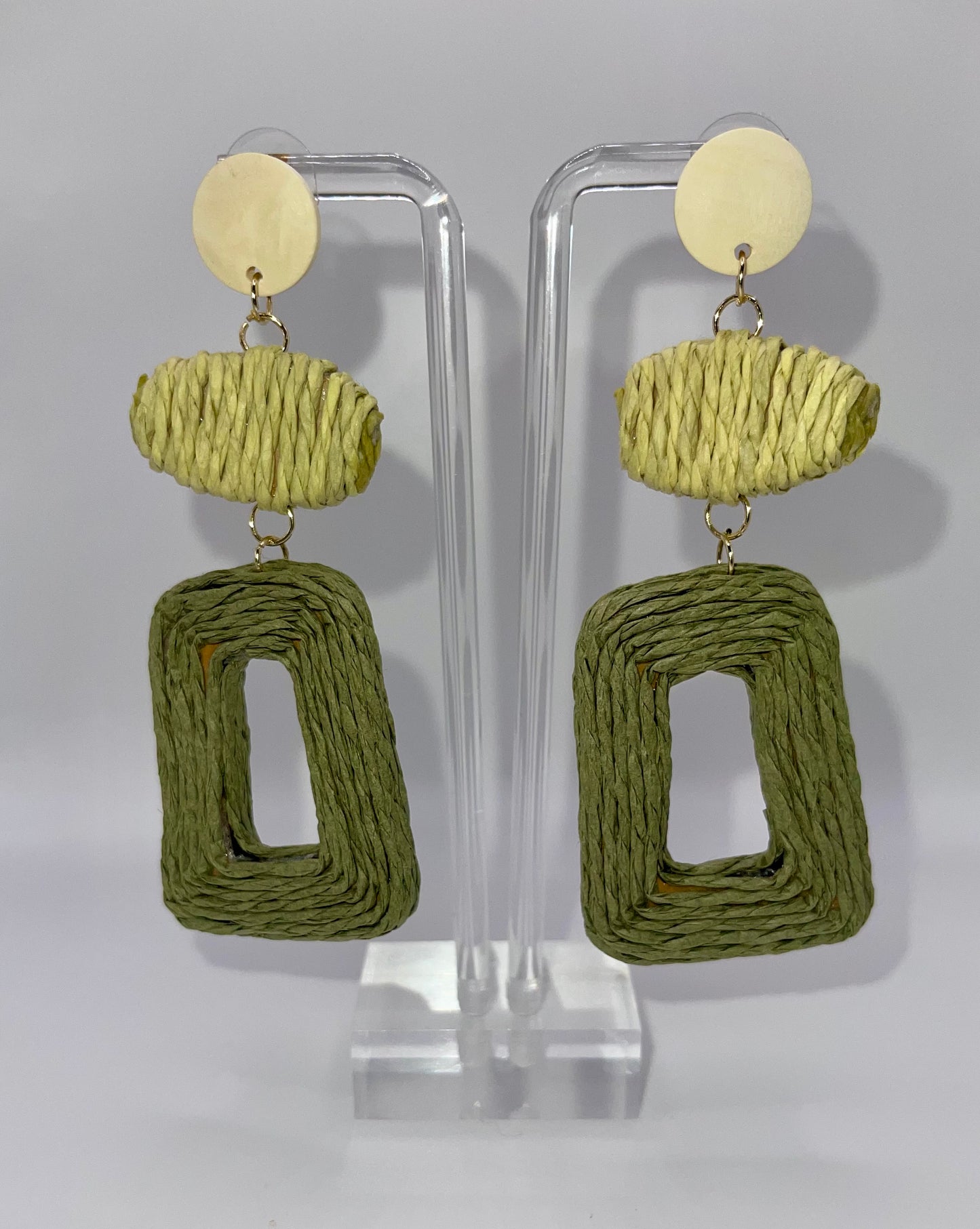 Woven Together Forever Drop Earrings