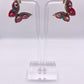 Pink Buttah Fly Stud Earrings