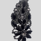 Queen Brooch - Black Dahlia