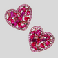 My Valentine Heart Stud Earrings