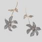 La Fleur Crystal Drop Earrings