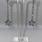 Water My Flowers Crystal Drop Earrings
