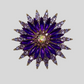 Queen Brooch - Purple Glory