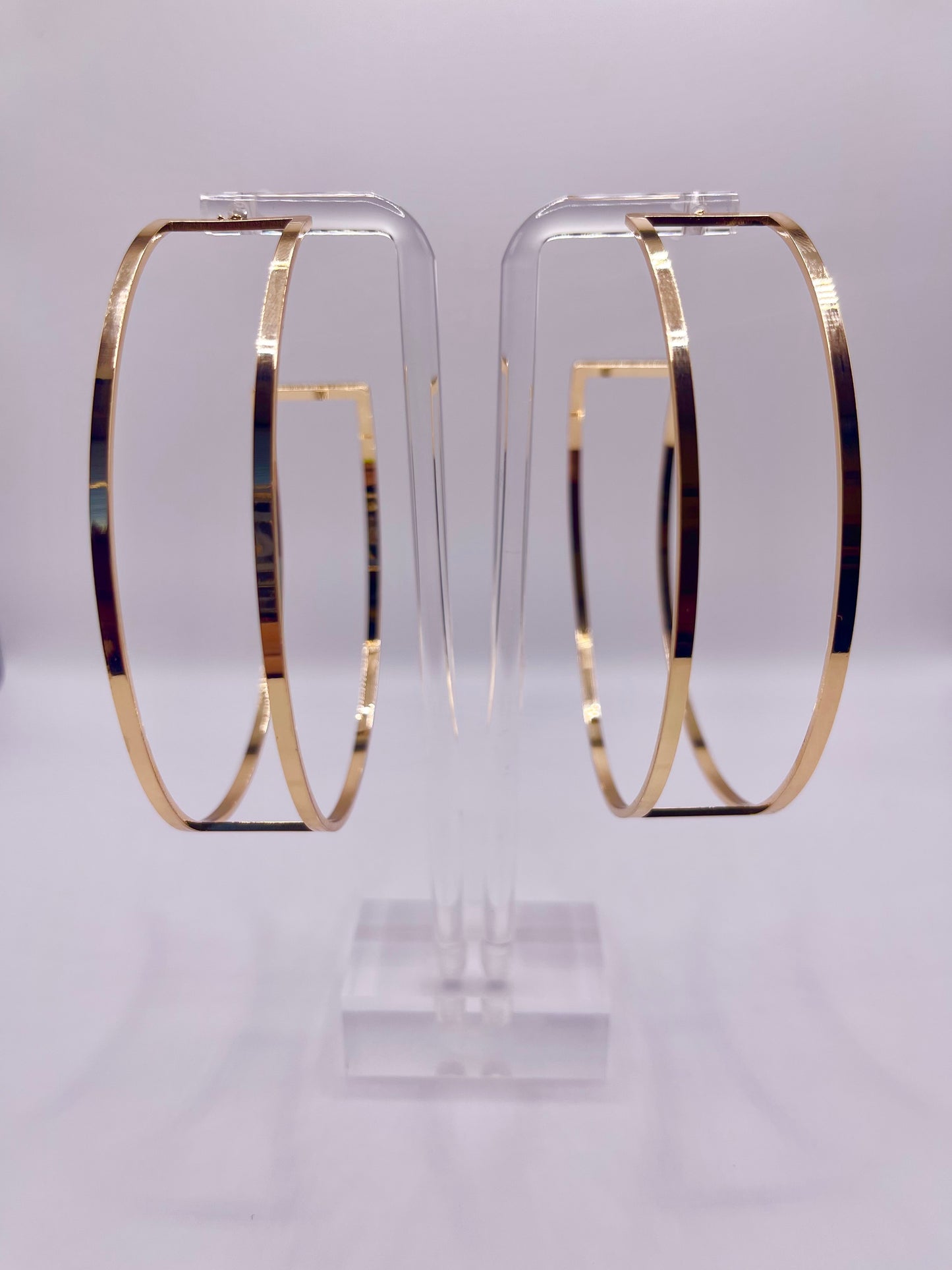 Going in Circles Cuff Hoop Earrings