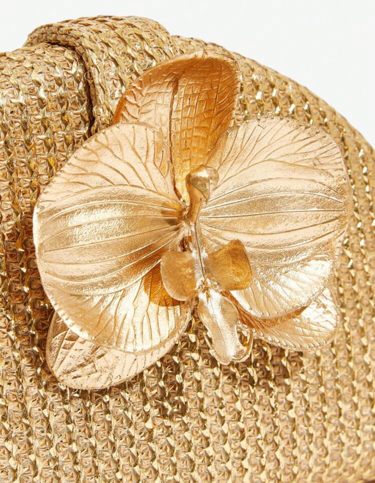 Camellia Gold Clutch