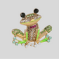 Queen Brooch - Feeling Froggy