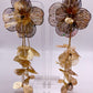 Camellia Chic Floral Drop Earrings